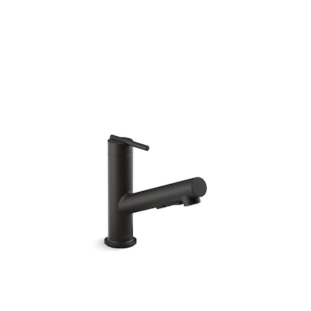 Kohler Crue Pull-Out Single-Handle Kitchen Faucet 22976-BL